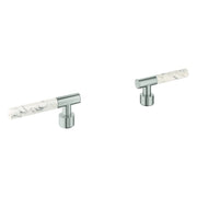 Grohe - Hebelgriffe Atrio Private C. 48458 White Attica Caesarstone supersteel
