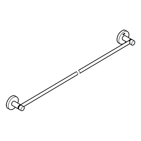 Grohe - Badetuchhalter ESSENTIALS 40386 800mm cool sunrise