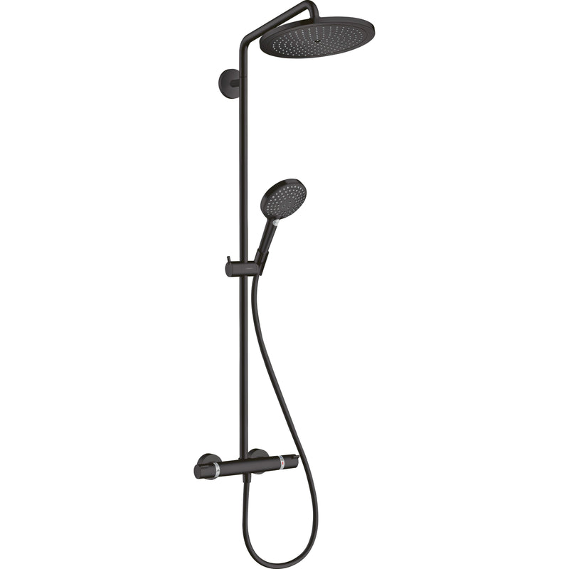 Hansgrohe - Showerpipe CROMA Select S 280 EcoSmart mit Raindance HB mattschwarz