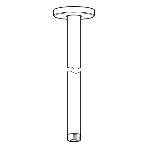 Grohe - Deckenauslass RAINSHOWER 28497 Länge 292mm chrom