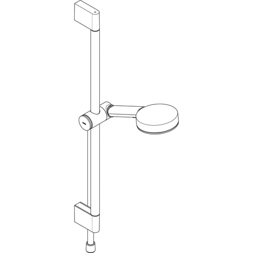 Hansgrohe - Brauseset PULSIFY 105 3jet Relaxation EcoSmart m.Brausestange 650mm mattweiß