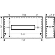 Hansgrohe - Kosmetiktuchbox ADDSTORIS PGO