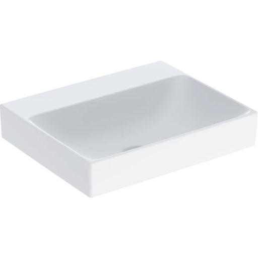 Geberit Vertriebs - ONE Waschtisch 50x40 cm, Abg. verti. o. Hl., o. Ül., weiß, KeraTect