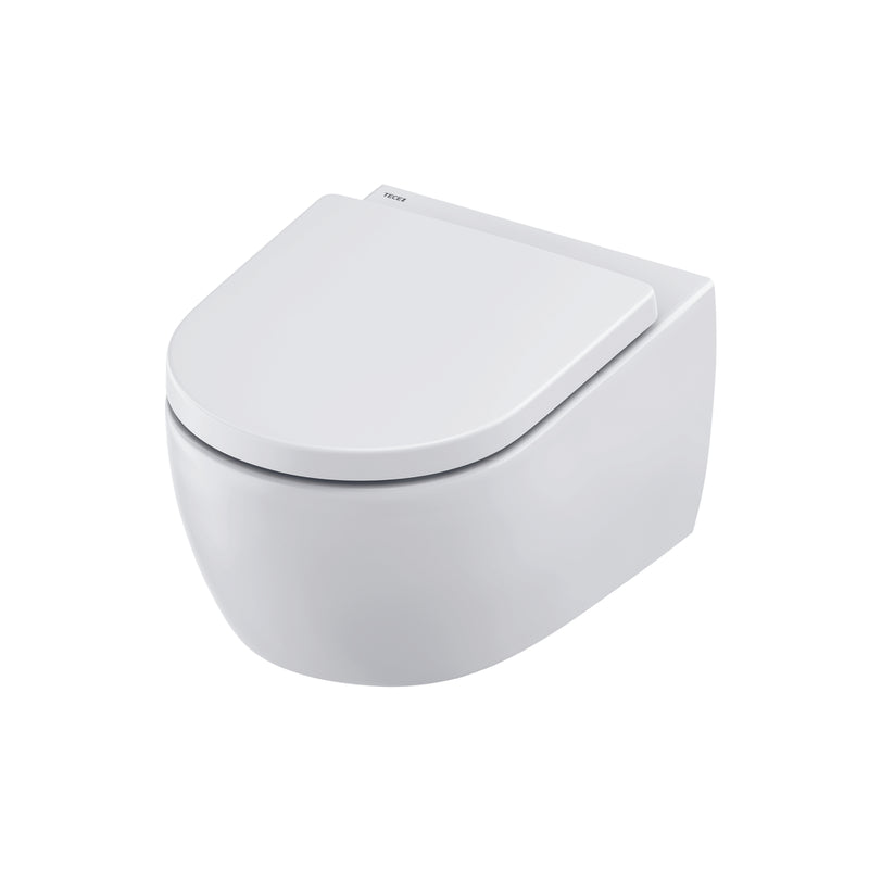 TECE - TECEloft Set, Keramik mit cyclon flush und WC-Sitz im klassisch-hohen Design