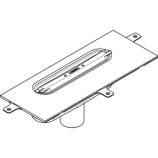 Hansgrohe - uBox universal GK für Duschrinnen Ablaufgehäuse für vertikale Installation