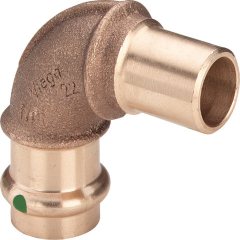 Viega - Bogen 90 Grad SANPRESS 2216.1 42mm Siliziumbronze