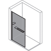 Hüppe - DA Select+ 4-Eck SWa10 1000 H:2000 SHELF silber matt klar