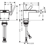 Hansgrohe - Bidetmischer AXOR MyEdition chrom
