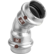 Viega - Bogen 45 Grad TEMPONOX 1726 i/i 54mm Stahl nichtrostend