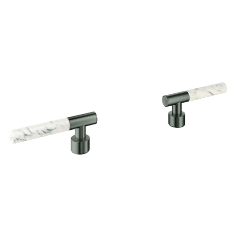 Grohe - Hebelgriffe Atrio Private C. 48458 White Attica Caesarstone hard graph. gb