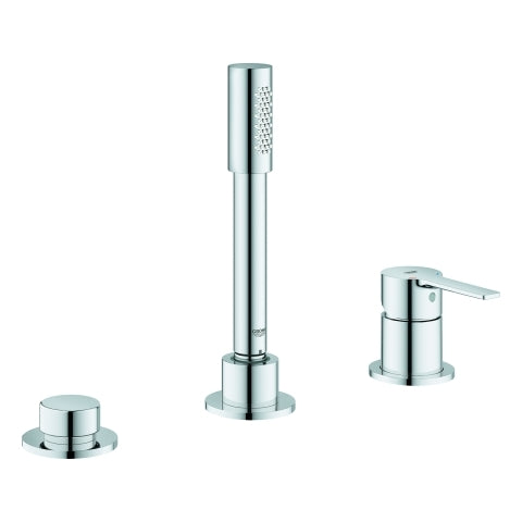 Grohe - 3-Loch EH-Wannenkombination LINEARE 19965 chrom