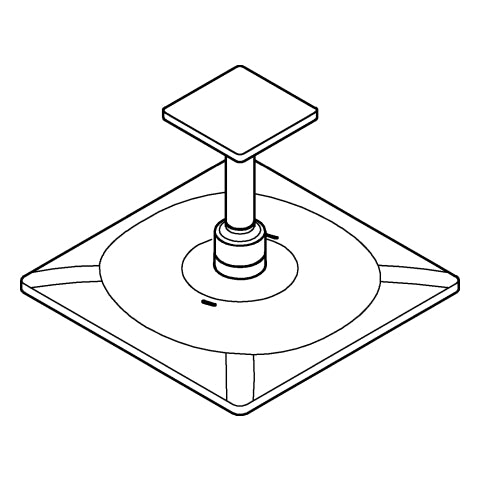 Grohe - Kopfbrauseset Rainshower 310 SmartActive Cube 26481 DA warm sunset