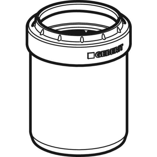 Geberit Vertriebs - Silent-PP Reduktion zentrisch d50/40 390278141