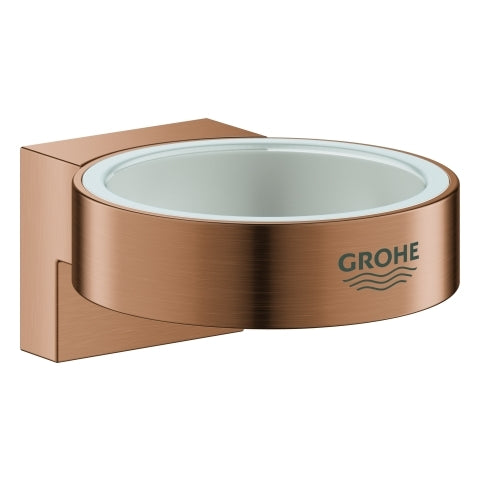 Grohe - Halter SELECTION 41027 für Glas/Seifenspender warm sunset gebürstet
