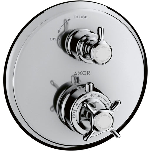 Hansgrohe - Fertigset UP Thermostat AXOR MONTREUX 16800 chrom m.Absperrventil