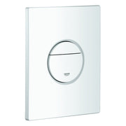 Grohe - Abdeckplatte 42375 mit Drucktaste alpinweiß