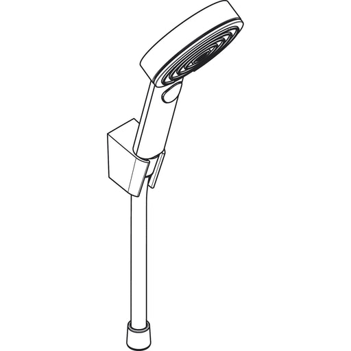 Hansgrohe - Porterset Pulsify Select S 105 3jet EcoSmart mit Brauseschlauch 1250mm chrom