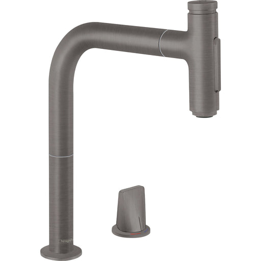 Hansgrohe - 2-L.Spültischmischer 200 Select 2jet sBox Ausziehbrause M7120-H200 BBC