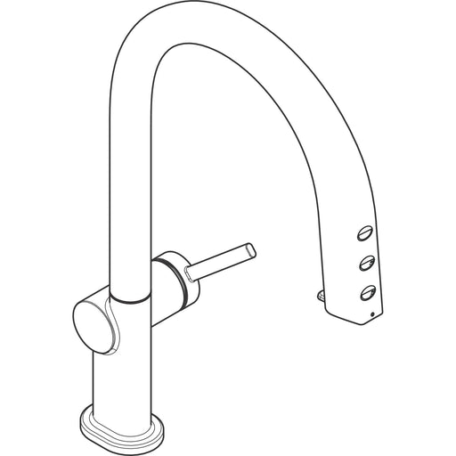 Hansgrohe - SodaSystem 210 Aqittura M91 1jet Starter Set mattschwarz