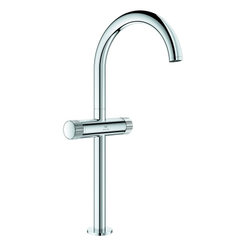 Grohe - WT-Einlochbatt. Atrio Private C. 21142 XL-Size Knopfbetätigung chrom