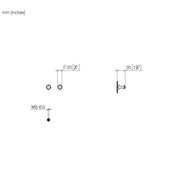 Dornbracht - Haken Übergreifend rund MADISON 83250970-00 98x64x64 chrom
