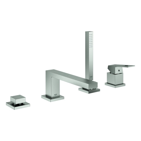 Grohe - 4-Loch-Einhand-Wannenkombination Eurocube 19897_1 supersteel