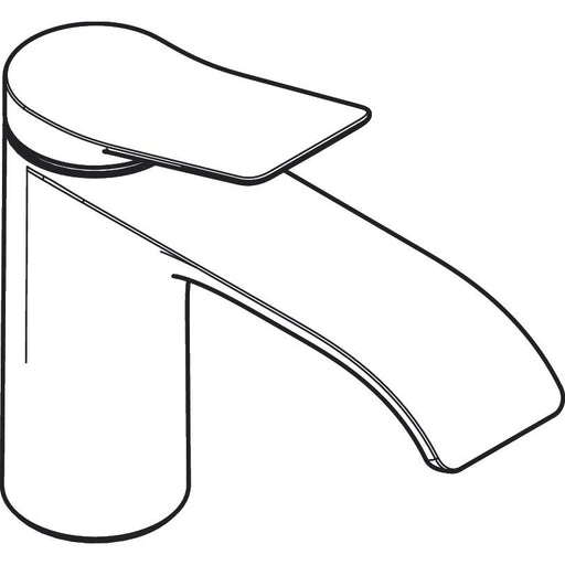 Hansgrohe - Standventil 80 VIVENIS ohne Ablaufgarnitur mattweiß