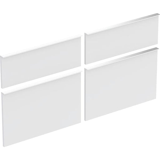 Geberit Vertriebs - Schubladenfront Alpin matt, 4 Stück zu ICON 841520