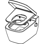 TECE SE - 4/ TECEone Set, Warm-/Kaltwasser und Sitz/Deckel CLASSIC