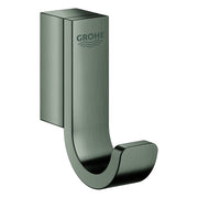 Grohe - Bademantelhaken SELECTION 41039 einfach hard graphite gebürstet