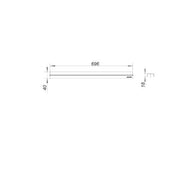 Dallmer - Abdeckung CeraLine Standard 700mm