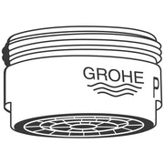 Grohe - Mousseur 13961 chrom