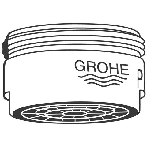 Grohe - Mousseur 13961 chrom