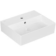 VILLEROY & BOCH - Waschbecken Memento 2.0 500x420mm re-eckig 1HL. m. ÜL. Stone White cplus