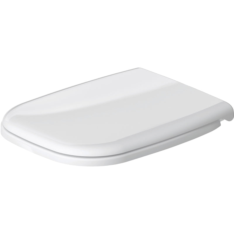 Duravit - WC-Sitz D-CODE mit SoftClose 006739 Scharniere Kunststoff, weiß