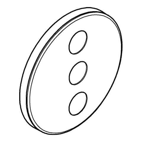 Grohe - Rosette SmartControl 48367 rund moon white
