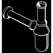 Hansgrohe - Tassensifon gr. Mod. installationsfr. chrom