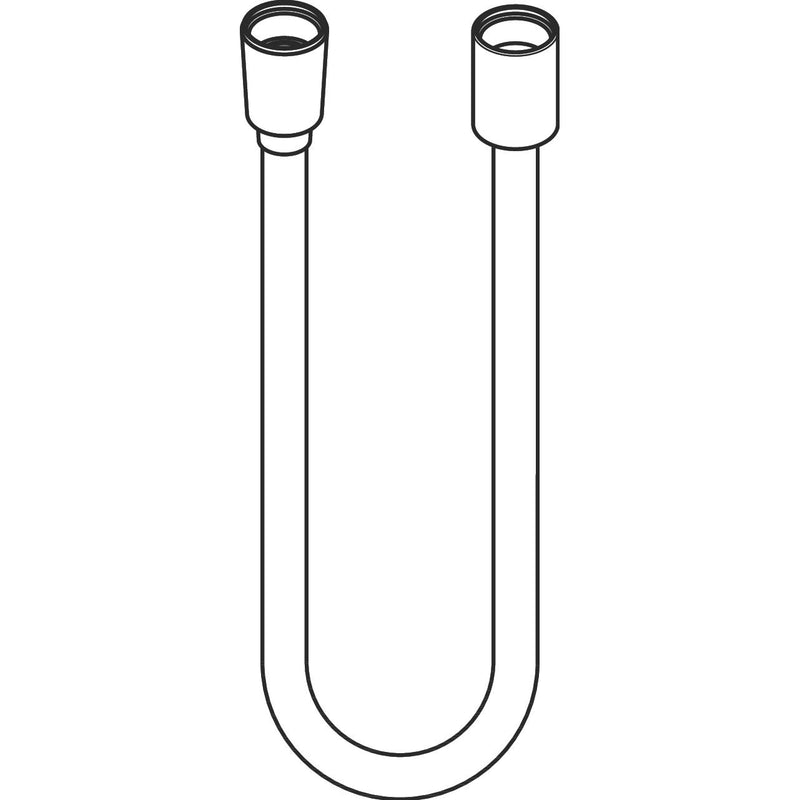 Hansgrohe - Textilbrauseschlauch Designflex 1600mm mattschwarz