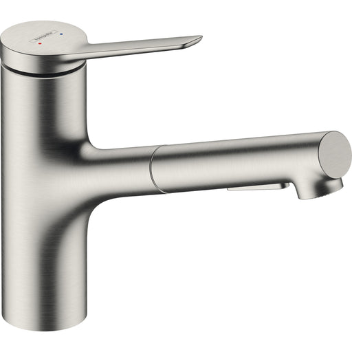 Hansgrohe - Spültischmischer 150 Zesis M33 Ausziehbrause 2jet edelstahl-optik