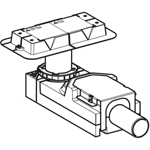 Geberit Vertriebs - Duschrinnen Rohbauset CLEANLINE d40 H65