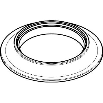 Hansgrohe - Rosette rund Axor Citterio M 4-Loch Wannenarmatur f.Wannenrand chrom