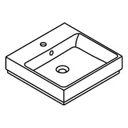 Grohe - Waschtisch Cube Keramik 39474 50cm PureGuard alpinweiß