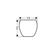 Hansgrohe - Glas MASSAUD aus Kristallglas 42234000