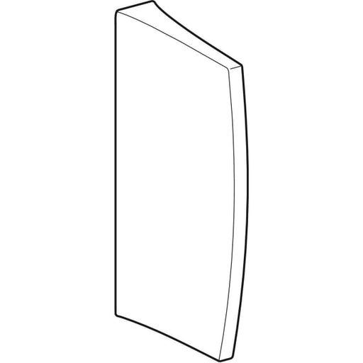 Geberit Vertriebs - Urinal ALIVIO-Trennwand 100x700x400mm, weiß