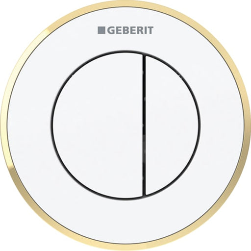 Geberit Vertriebs - Fernbetätigung Typ 10 pneumatisch für 2-Mengen-Sp. UP-Drücker weiß/vergoldet