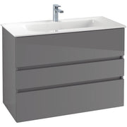 VILLEROY & BOCH - Möbelset 06 A18 Waschtisch 1000mm CeramicPl WTU 3 Auszüge RH Oak Kansas