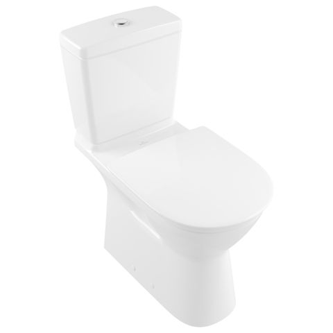 VILLEROY & BOCH - WC-Sitz ViCare 369x459x49mm Oval SoftClosing QuickRelease Blue AntiBac