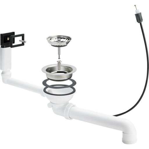 Viega - Ablaufventilset 7139.161 Kunststoff weiss