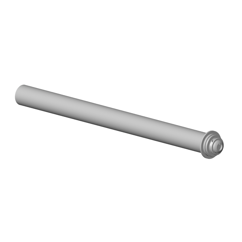 Dornbracht - Rohr Ersatzteile 04282203000 D. 71,5 x 697,5 mm schwarz m