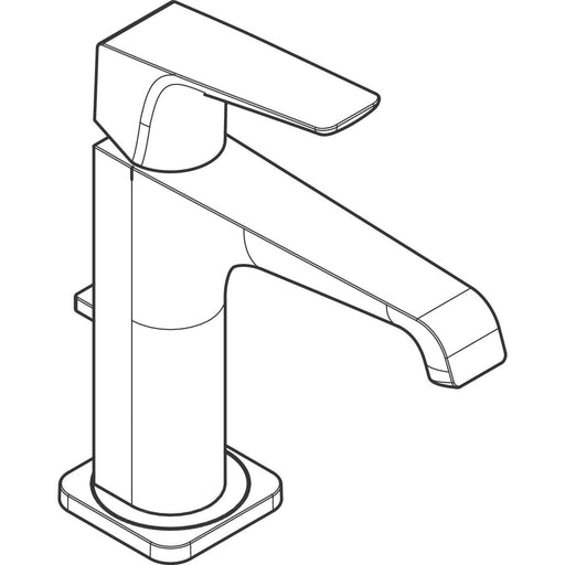 Hansgrohe - Waschtischmischer 125 AXOR CITTERIO E Hebelgriff chrom